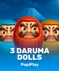 3 Daruma Dolls