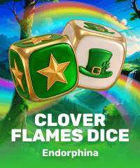 Clover Flames Dice